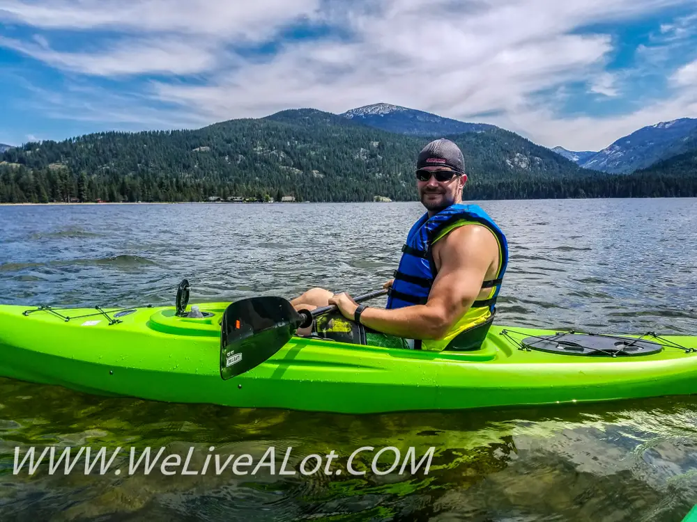 Kayaking Priest Lake Idaho