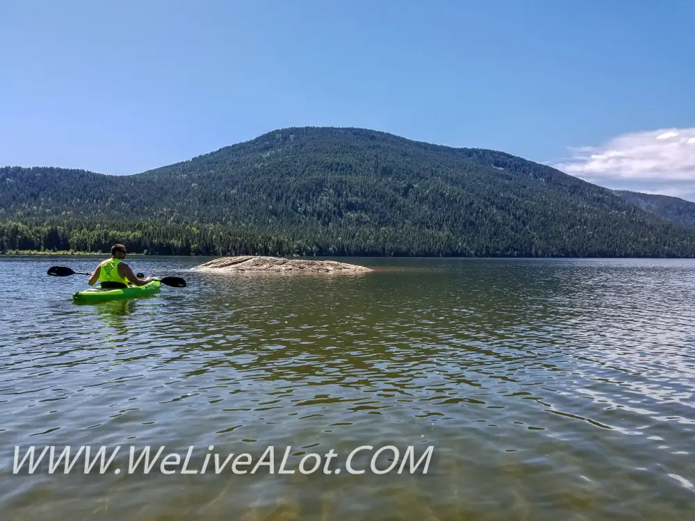 Kayaking Upper Priest Lake Idaho