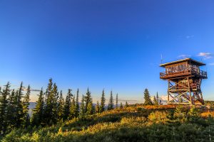 fire lookout tower for rent in idaho