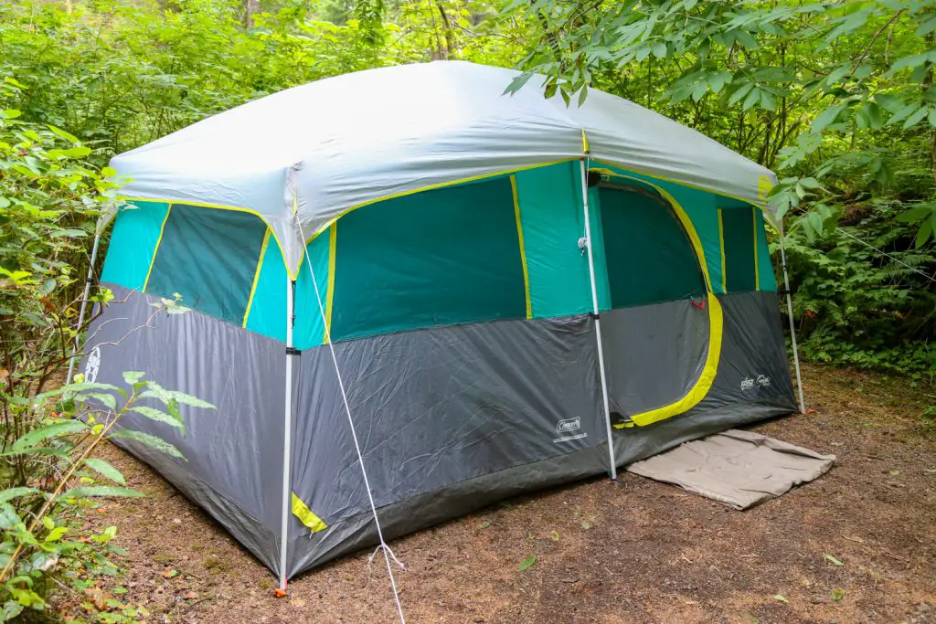 Coleman Tenaya Lake 8 Person Tent In Olympic National Park