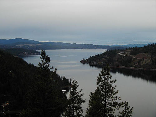 coeur d alene lake Idaho