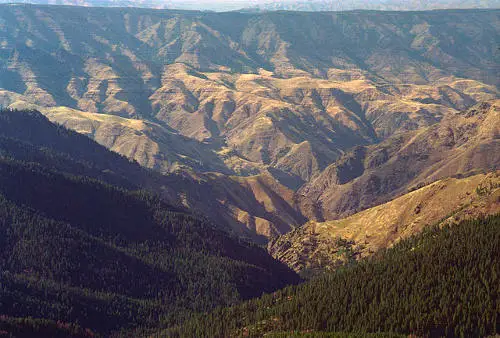 hells canyon from heavens gate overlook idaho