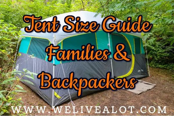 what size camping tent do I need